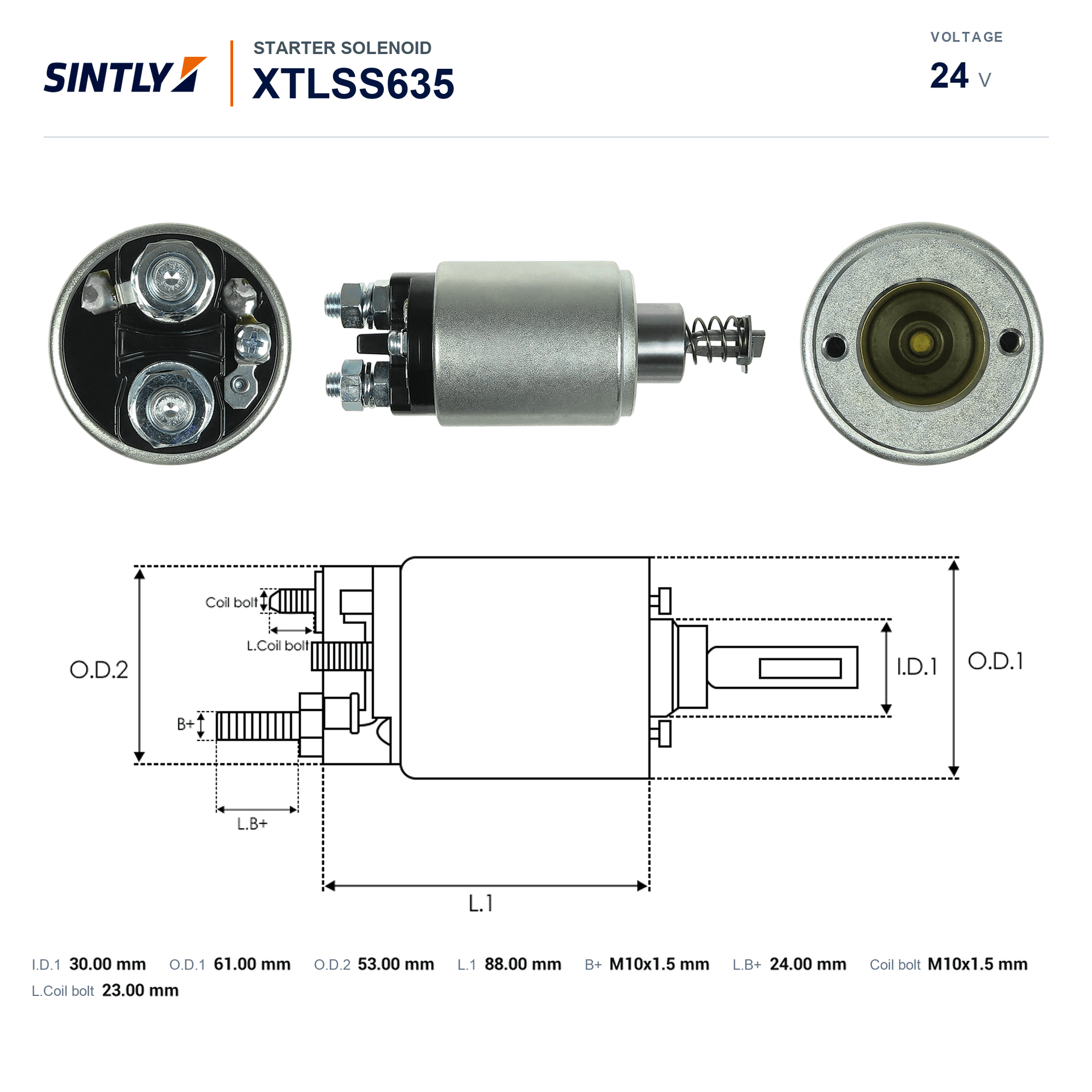Starter Solenoid XTLSS635