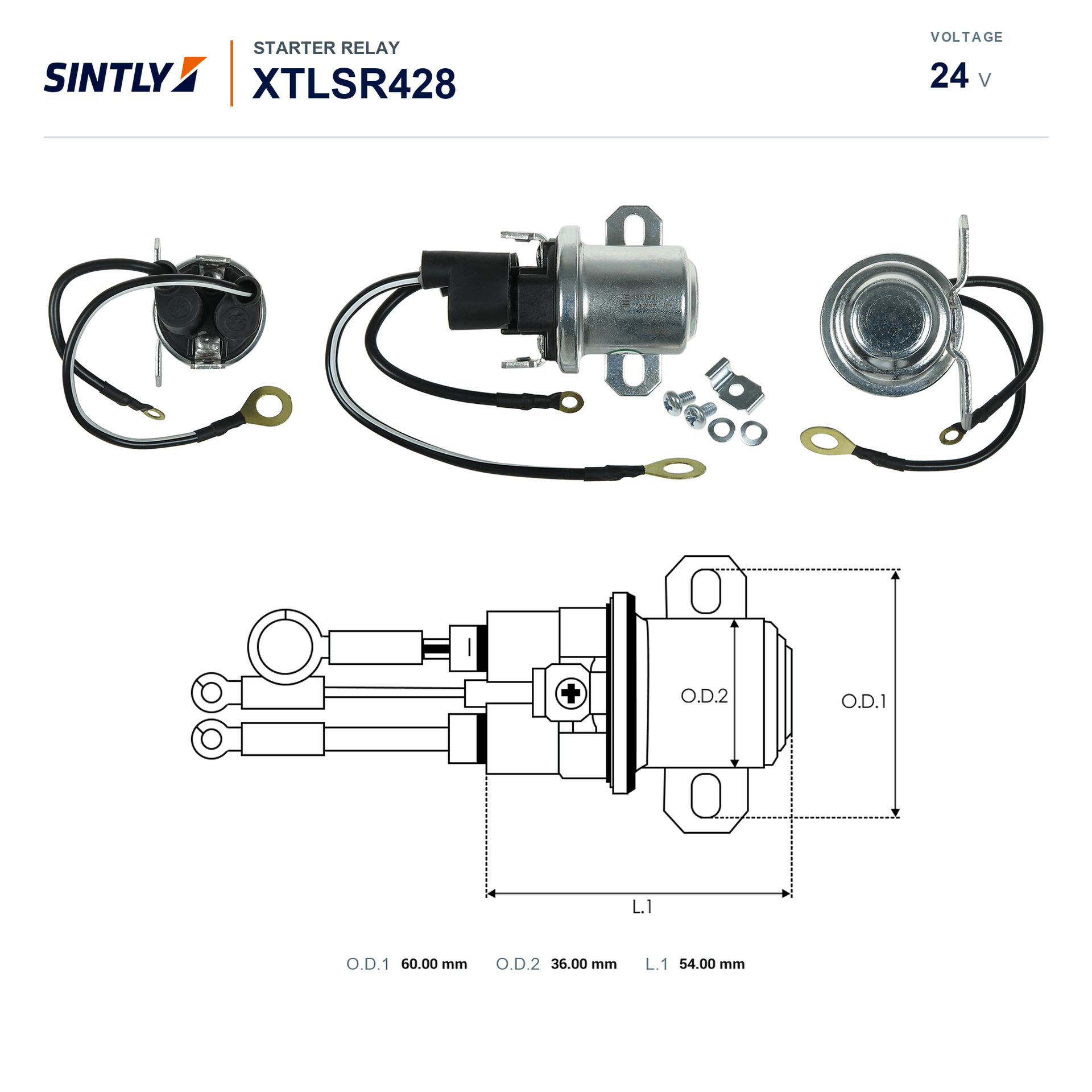 Relé de arranque XTLSR428
