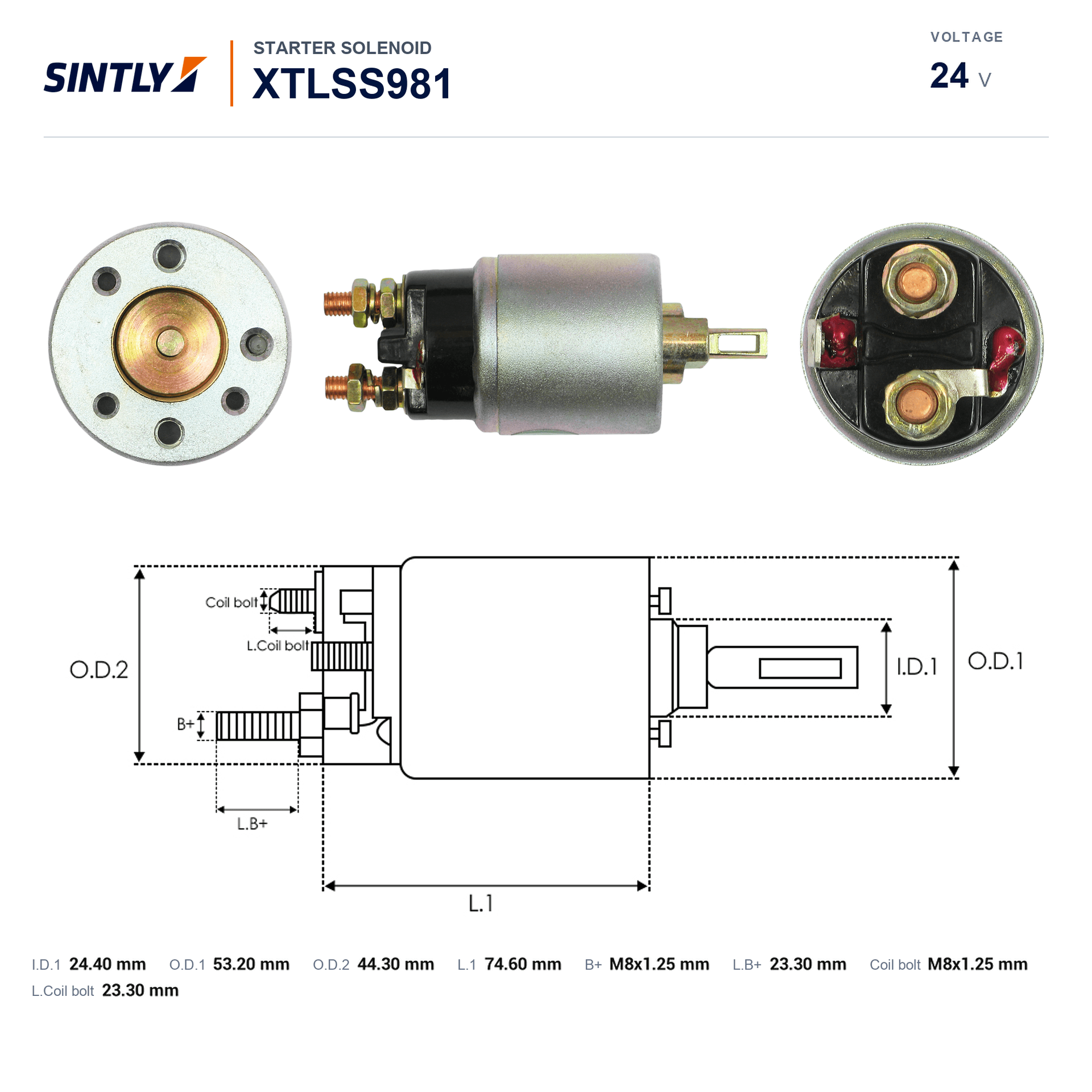Starter Solenoid XTLSS981