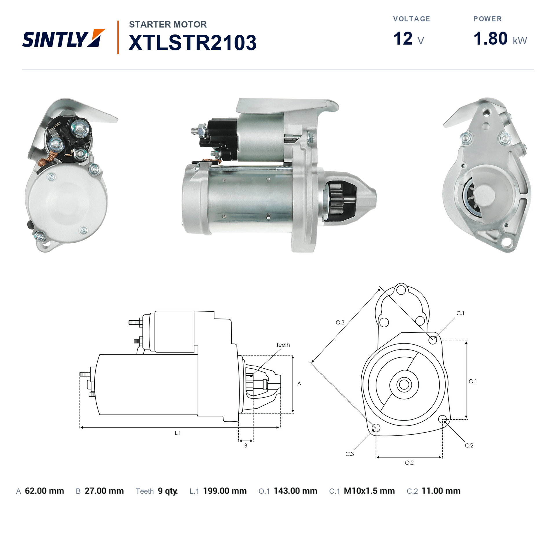 Starter XTLSTR2103