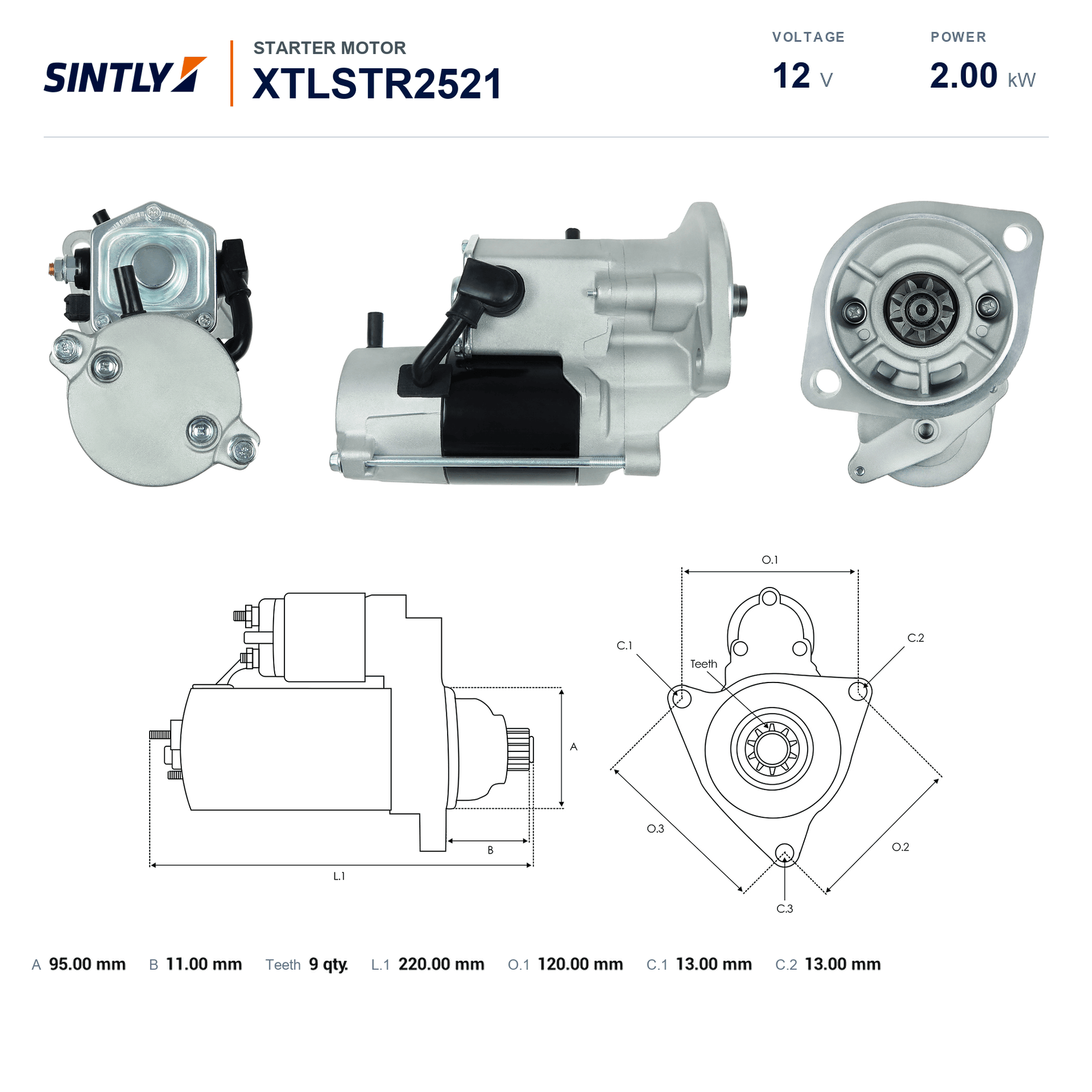 Starter XTLSTR2521