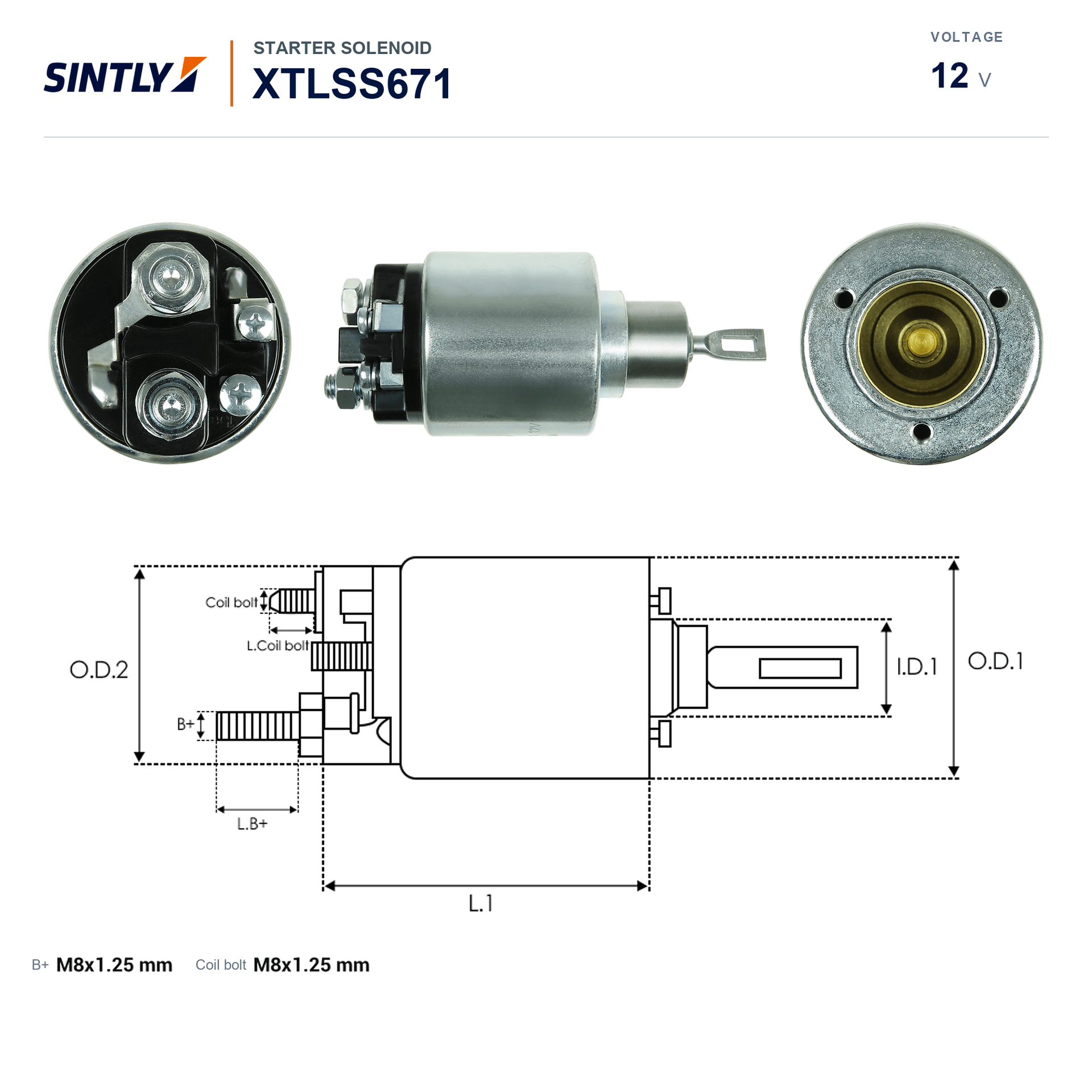 Starter Solenoid XTLSS671