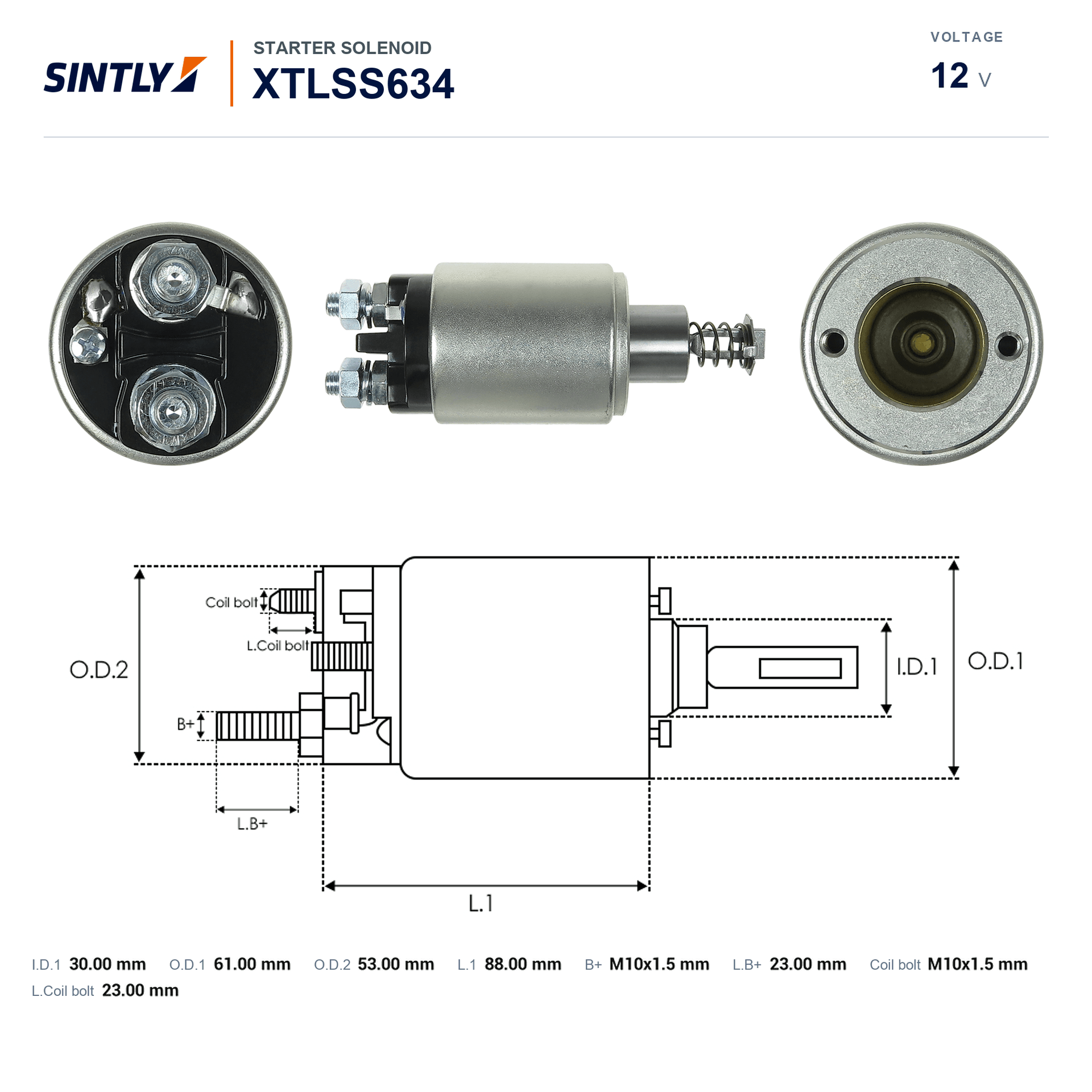 Starter Solenoid XTLSS634