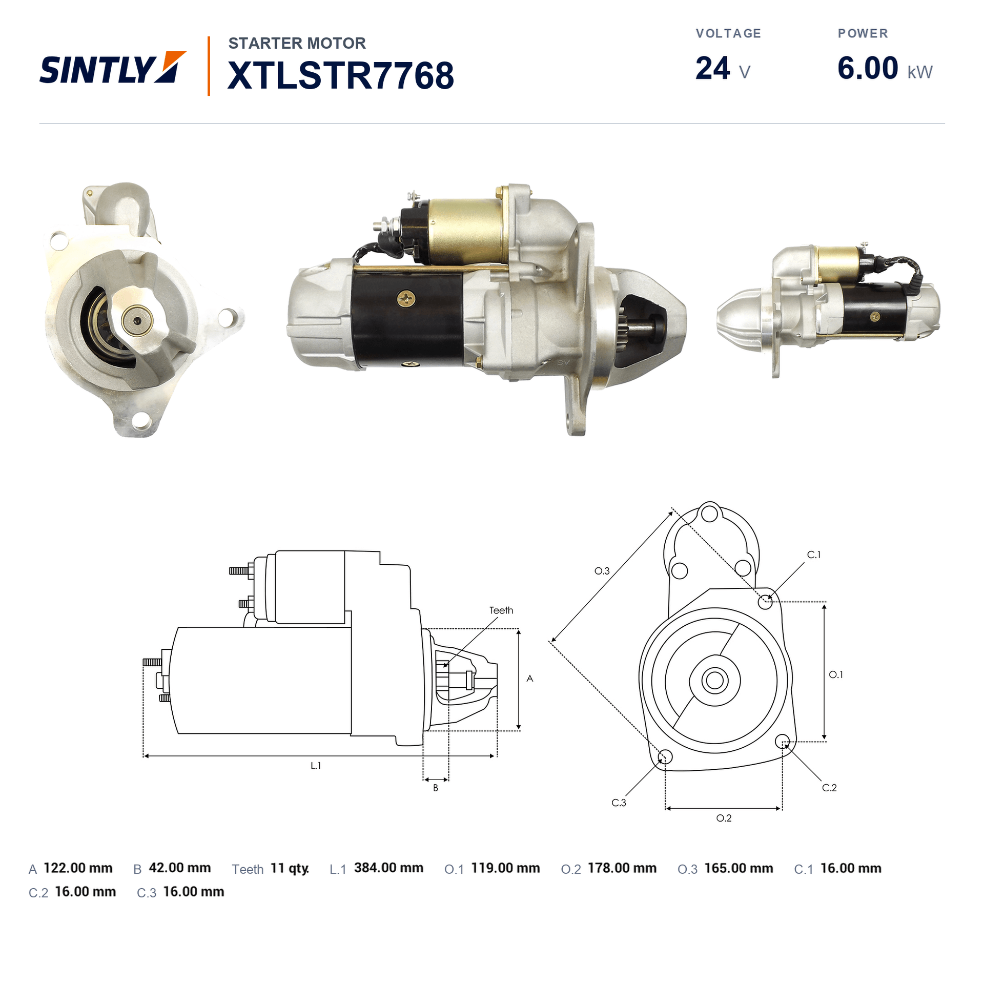 Starter XTLSTR7768