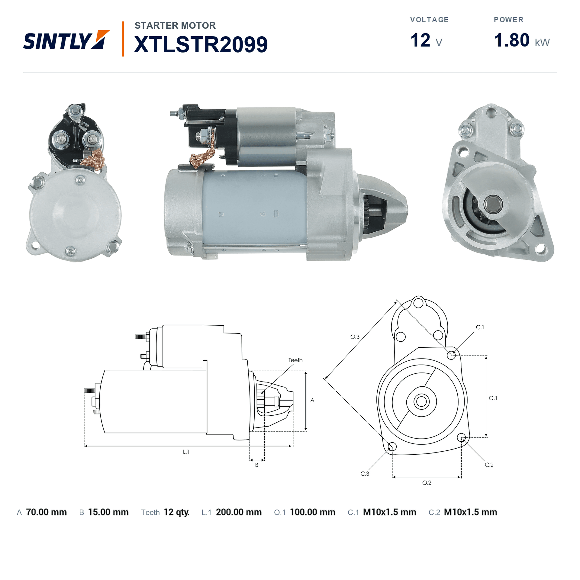 Starter XTLSTR2099