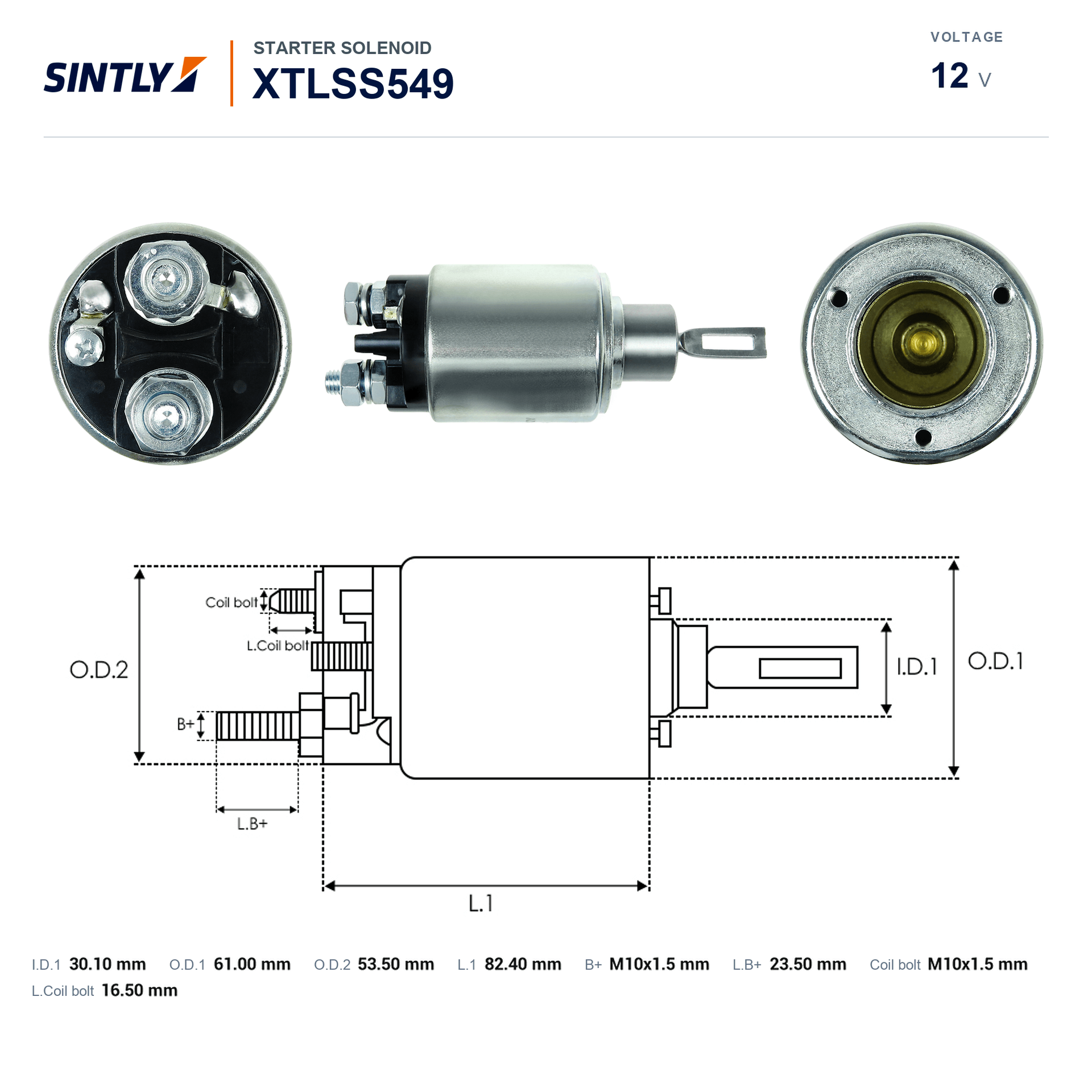 Starter Solenoid XTLSS549