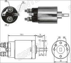 Starter Solenoid XTLSS1-689