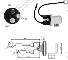 Starter Relay XTLSR1-408