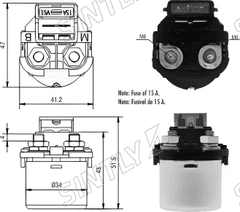 Starter Solenoid XTLSS111