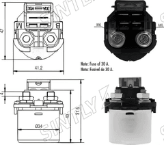 Starter Solenoid XTLSS103