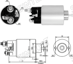 Starter Solenoid XTLSS5-993