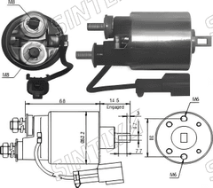 Starter Solenoid XTLSS718