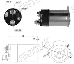 Starter Solenoid XTLSS1-551