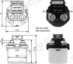 Starter Solenoid XTLSS102