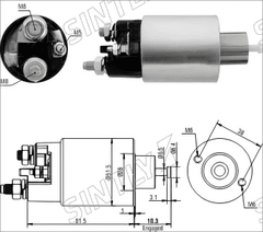 Starter Solenoid XTLSS1-993