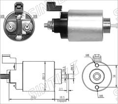 Starter Solenoid XTLSS1-992