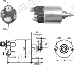 Starter Solenoid XTLSS709