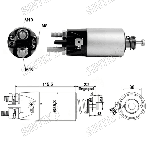 Starter Solenoid XTLSS7-897