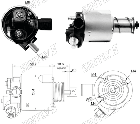 Starter Solenoid XTLSS9-494