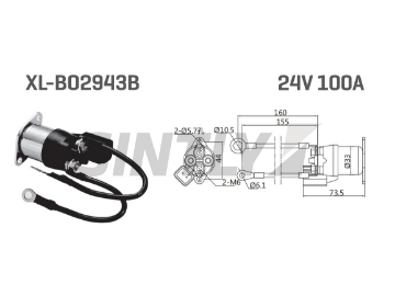 Relay BOSCH-0333006026,DAF-0910433