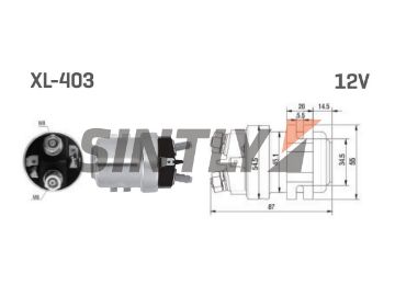 Relay ZM-403,UNIPOINT-SNLS-600B,WAI-66-7004,AS-PL-SS9005,BOSCH-0333006004,DELCO REMY-19024761