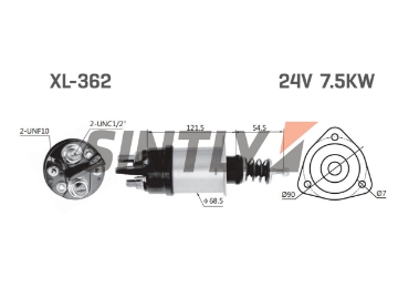 Starter Solenoid Switch DELCO REMY-1115657,1115683,1115663,SANDO-SSO60607,SSO60607.0