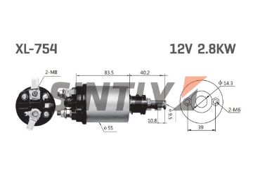 HC-Cargo-130855,131787,LUCAS-76755,76892,WAI-66-9204,AS-PL-UD02993SS,CASE IH-K963825,CHRYSLER-75066080,EAGLE-10719L,10719LF