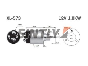 Starter Solenoid Switch HC-Cargo-131586,NEW ERA-SS-1754,UNIPOINT-SNLS237J,AS-PL-SS0117,BOSCH-331303013,331303002,VW-055911287A