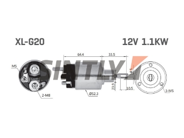 Starter Solenoid Switch OEM-F002G203914AR