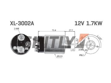 Starter Solenoid Switch XL-3002A