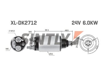 Starter Solenoid Switch XL-DK2712
