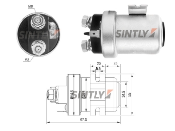 Starter Solenoid Switch ZM-1406,AS-PL-SS9193P,ERA-227042