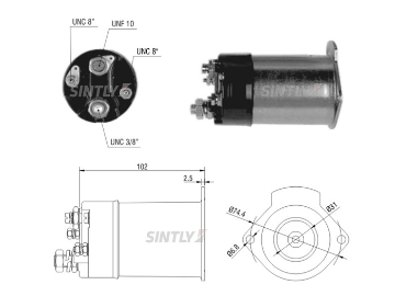 Starter Solenoid Switch ZM-1551,ERA-227066,CUMMINS-3909914,3909914,DELCO-1113594