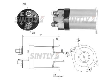 Starter Solenoid Switch ZM-1557,ERA-227067,DELCO-3471697,DR903,DELCO REMY-3471697,DR903