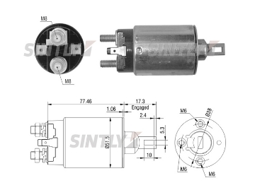 ZM-1691,CARGO-132763,ERA-227095,WAI-66-8300,WOODAUTO-SND1824,MITSUBISHI-M371X01871,M371X01871