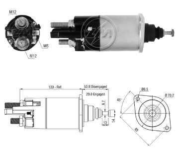 ZM-1840,CARGO-333002,WAI-66-160,66-160-1,WOODAUTO-SND12633,CUMMINS-3965284,DELCO-8200024,8200078,10512094,19026026,19026032,ERA-227124