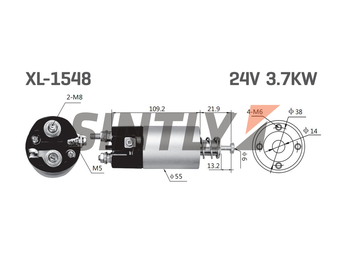 Starter Solenoid Switch ZM-1897,ZM 6897,NEW-ERA-SS-1548,MITSUBISHI-MD619791,ME701590,M371XB2471,KRAUF-SSM7171WD