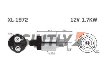 Starter Solenoid Switch ZM-1972,AS-PL-SS0299,BOSCH-F000AL0402,2.339.303.211,F.000.SH0.120,Cargo-134824,VAG-02A911287,02M911287C,036911287D,085911287