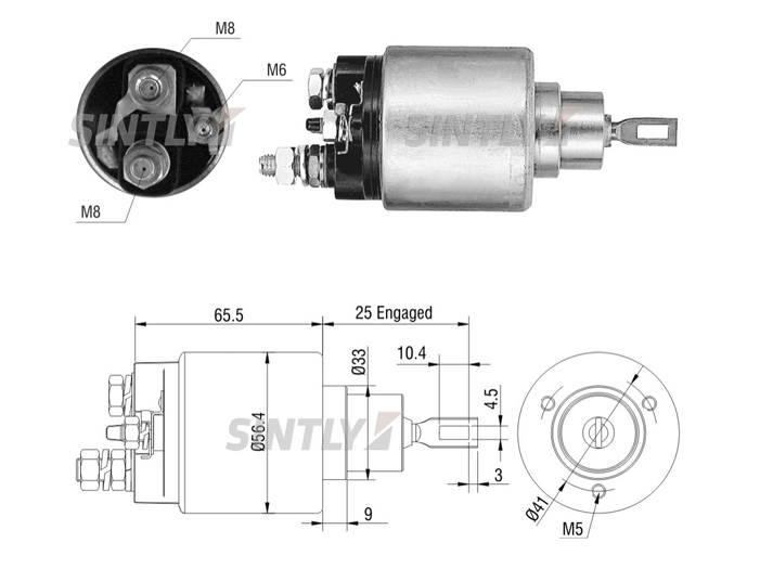 Starter Solenoid Switch ZM-1974,ERA-227138,FIAT-77363708,AS-PL-UD16185SS,BOSCH-F000SH0109,F00ASH0127,F.000.SH0.109