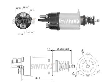 Starter Solenoid Switch ZM-2360,DELCO-1115622,1115627,1115674,D916A,D921A,DELCO REMY-1115622,1115627