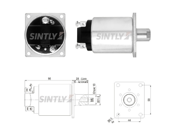 Starter Solenoid Switch ZM-2733,AS-PL-SS9144P,BOSCH-0.331.303.101,0.331.303.234,2.339.303.402,9.330.081.056,9330080000,CATERPILLAR-2Y8068