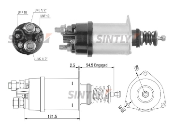 Starter Solenoid Switch ZM-357,DELCO:10478977, 10478985, 10479003, 1990380, 1990407, 1990466, 1115598