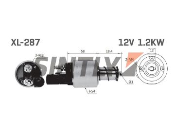 Starter Solenoid Switch ZM-3595,ZM-7595,AS-PL-SS4002,WAI-66-9320,FIAT-9947959,HC-Cargo-230809