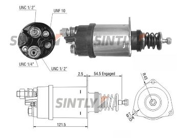 Starter Solenoid Switch ZM-365,AS-PL-SS1114P,DELCO-10478812,10478818,10479165,10501216,1115698,1115702,1115705,ERA-227248