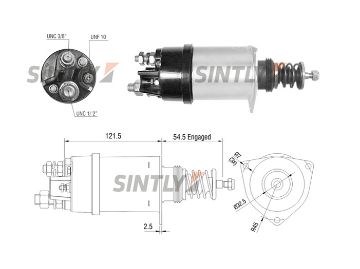 Starter Solenoid Switch ZM-366,DELCO:1990347, 1115596, FORD:E6HZ-11390-A