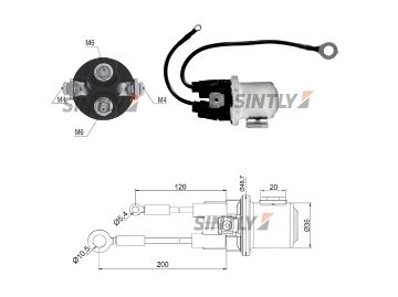 Starter Solenoid Switch ZM-428,AS-PL-SS5192P,ERA-227901,MITSUBISHI-U001T37575,M008T60671,M008T62671AM,M8T60671