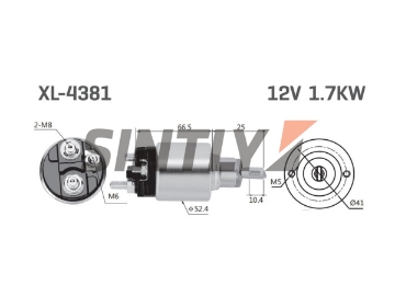 Starter Solenoid Switch ZM-4381,BOSCH-2 339 305 177,F000CD0900,2.339.305.177,2.339.305.154,ERA-F 000 CD0 9A0,227305A