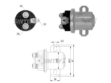 Starter Solenoid Switch ZM-4409,DELCO-10512097,10512097,ERA-227309