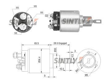 Starter Solenoid Switch ZM-475,WOODAUTO-SND1498,WAI 66-9170,CARGO-335489,ERA-227357,AS-PL-UD13131SS,BOSCH-0331303105,0331303116,0.331.303.102,0.331.303.105,0.331.303.116,0.331.303.117,0.331.303.616,0.331.303.617,