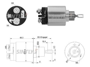 ZM-4773,AS-PL-UD14486SS,UD16353SS,BOSCH-9330043002,9330043502,F000SH0180,9.330.043.002,9.330.043.502,F.000.SH0.180,6.004.AA0.019,9.000.042.057,ERA-227362,VOLKSWAGEN-037911023